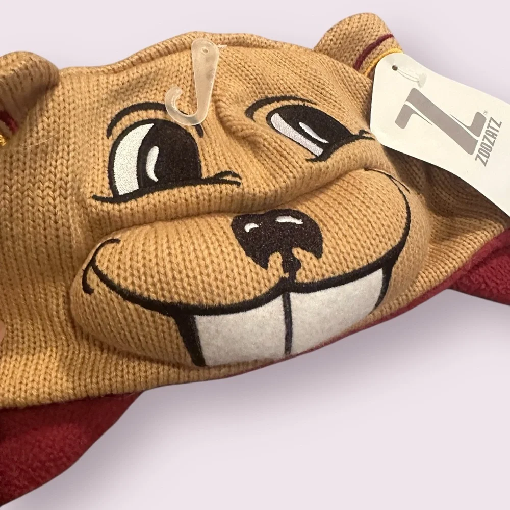 ZooZatz NWT Minnesota Golden Gophers Winter Hat Toddler